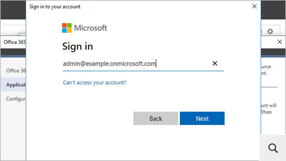 You will be asked to provide your Office 365 (Microsoft 365) global admin credentials on a dedicated Microsoft sign-in page and accept all permissions needed by the program to access your tenant and perform the migration.