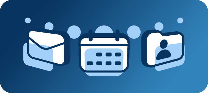 Migrate email, calendars,contacts and more