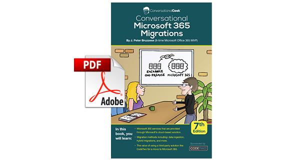 Conversational Microsoft 365 Migrations - free booklet by J. Peter Bruzzese (Microsoft MVP)