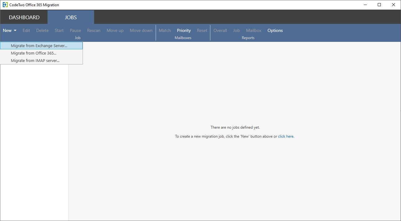 CodeTwo Office 365 Migration - Screenshots