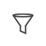 Filter items icon