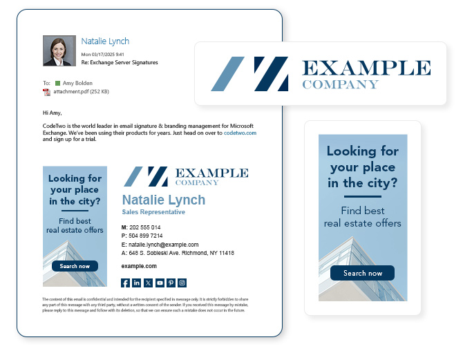 Email signatures& branding