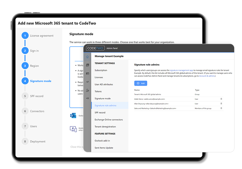 Fast deployment & easy delegation of tasks