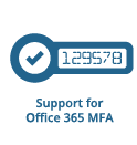 Backup for Office 365 Support for MFA