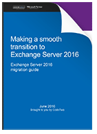 Exchange Server 2016 Migration Guide cover