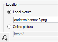 Owing to the graphical user’s interface adding an image to the signature template is very easy.