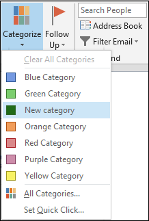 Email Signatures - OL policy new category created.