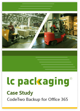 Backup for Office 365 Case Study LC Packaging