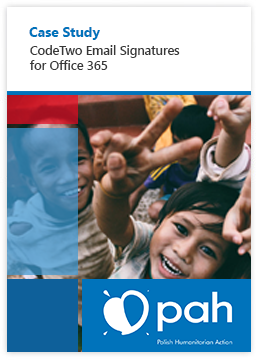 Case Study by Polish Humanitarian Action - CodeTwo Email Signatures for Office 365