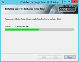 Exchange Rules installation