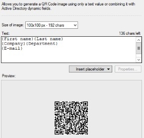 Dynamic QR codes generator small