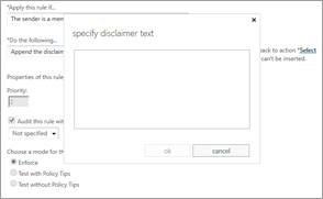 Office 365 native editor - you need to specify a signature text directly in the pure HTML code.