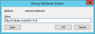 Editing Exchange custom attributes