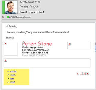company email signature