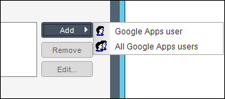 Email Signatures - choosing Google Apps user