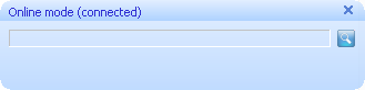 Outlook Add-in displays information about connection with the Syncing Master.