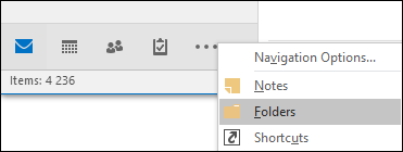 PF_outlook_Folders view