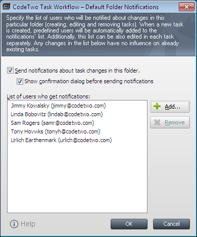 CodeTwo Task Workflow