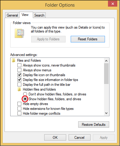 How To Find Hidden Files And Folders