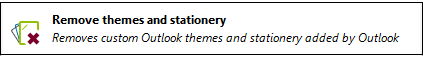 Remove themes and stationery