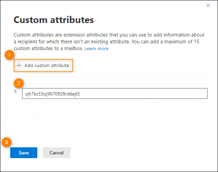 Using a Cogsworth meeting ID to create an Exchange Online custom attribute.