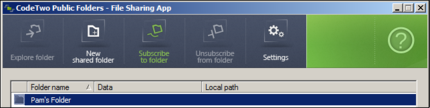 Public Folders - Subscribing to a folder.