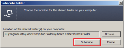 Public Folders - Hit subscribe.