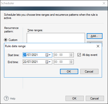 Scheduling email signature campaigns.