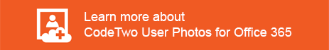 CodeTwo User Photos for Office 365