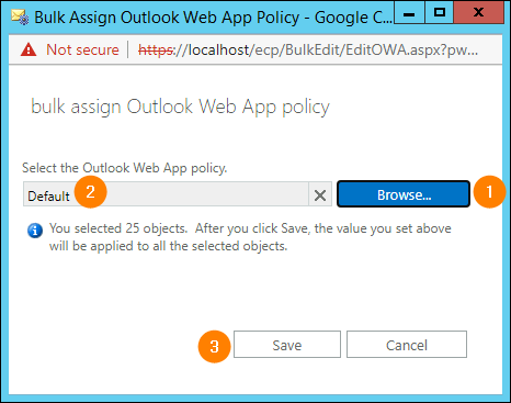 Disable native signatures in Outlook on the web (OWA) and the new