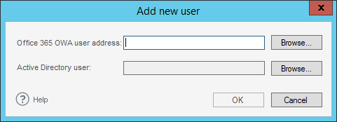 Email Signatures - O365 select user to be bound.