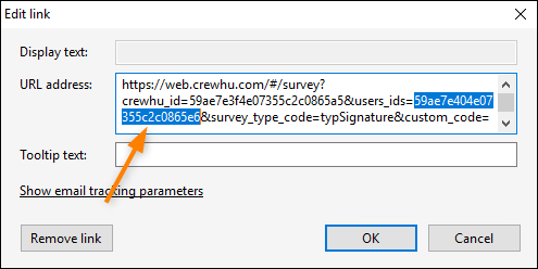 Inserting the custom attribute placeholder.
