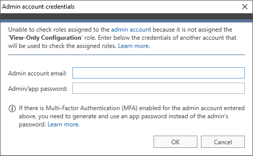 O365 Migration troubleshooting providing admin cre