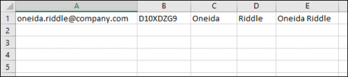 Exchange Migration - valid CSV file created in Excel