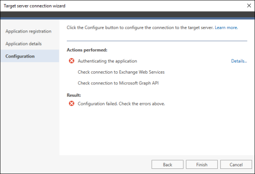 Failure to authenticate CodeTwo Office 365 Migration with Azure AD.