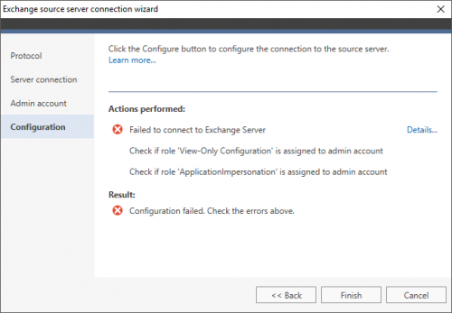 Office 365 Migration EWS wizard failure 1