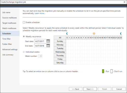 Office 365 Migration Exchange job 5