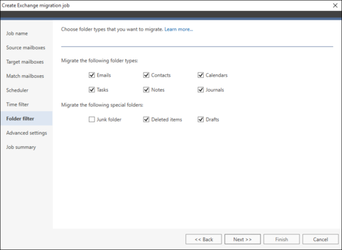 Office 365 Migration Exchange job 7