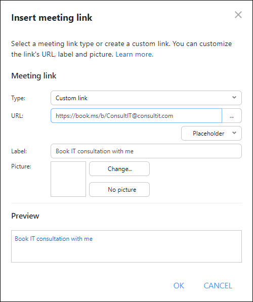Integrations - Meeting scheduling & direct meetings - Microsoft ...