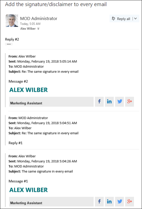Editor - ER - add signature to every email