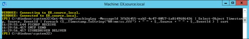 Exchange Rules Pro Profiling processing time