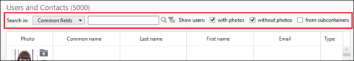 Active Directory Photos - search options