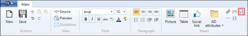 Insert HTML Snippet to email signature