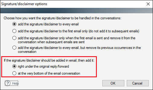Editor - additional signature options in ER