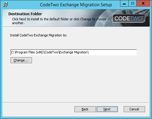 Exchange Migration - Installer 2
