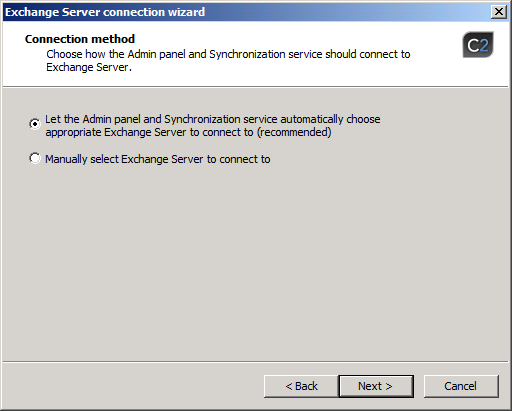 ES - Exchange connection method.