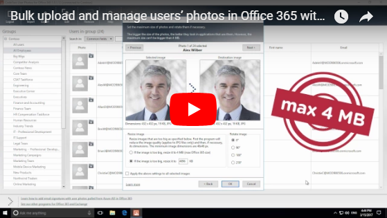 CodeTwo User Photos for Office 365 - video.