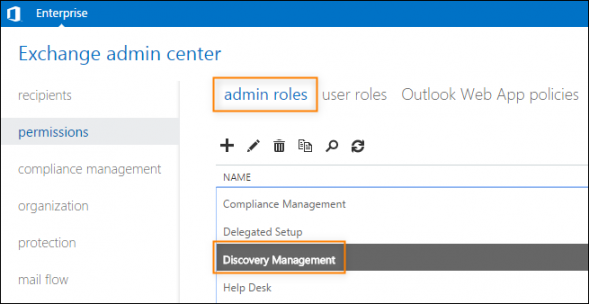 How to add the right roles and users.