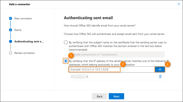 You need to provide the IP for the Azure region of your CodeTwo services.