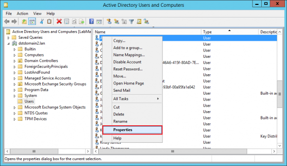 Checking the UPN of an Active Directory user.